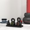 SPORTNOW Set 3 Kettlebell Set Weights with Storage Stand for Home Gym Weight Lifting Training, 5lbs, 10lbs, 15lbs (2.2kg, 4.5kg, 6.8kg)