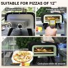 Outsunny Outdoor Tabletop Gas Pizza Oven with 12