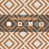 Outsunny Reversible Outdoor Rug with Carry Bag, Waterproof Plastic Straw Mat for Garden, Deck, RV, Picnic, Beach, Camping, 182 x 274cm, Brown