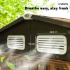 Outsunny 4.3 x  6.2 ft Garden Shed, Galvanised Metal Shed, Easy to Assemble, with Lockable Door, Gloves and 2 Vents Outdoor Tool Storage, Oak