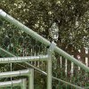PawHut Walk-in Chicken Run, Galvanised Chicken Coop with Water-Resistant and UV-Resistant Cover, Feeding Door, Hanging Feeder, Perch, Hen Poultry House, for 6-8 Chickens, Ducks, Rabbits, Geese