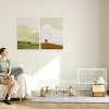 PawHut DIY Pet Playpen Metal Wire Fence Indoor Outdoor Rabbit Small Animals Cage 36 Panel Enclosure, White
