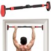 SPORTNOW Pull Up Bar Doorway No Screws, Door Frame Chin Up Bar with Level Metre, 92-120 cm (36.2