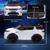 AIYAPLAY Land Rover Discovery Sport Licensed Kids Electric Car, 12V Ride on Car with Remote Control, LED Lights, Music, Horn, for Ages 3-6 Years, White