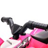AIYAPLAY Honda Licensed Kids Electric Quad Bike, 6V Ride On Car ATV Toy, with LED Light, Horn, for 1.5-3 Years, Pink