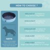 PawHut Foldable Dog Paddling Pool Pet Cat Swimming Pool Indoor/Outdoor Collapsible Summer Bathing Tub Shower Tub Puppy Washer (80 x 20H cm, Blue)