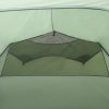 Outsunny 2-3 Person Tunnel Tent with Sewn-in Groundsheet, Air Vents, Rainfly, 2000mm Water Column, Camping Tent with 1 Bedroom, Inbuilt Porch, Living Area for Camping, Hiking, Green