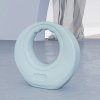 SPORTNOW 6kg Kettlebell, Soft Kettle Bell with Wide Handle for Home Gym, Weight Lifting, Strength Training, Light Grey