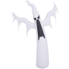HOMCOM 6FT 1.8m LED Halloween Inflatable Decoration Floating Ghost Scary Party Outdoors Yard Lawn