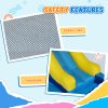 AIYAPLAY Bouncy Castle for Children with Water Slide, Splashing Pool, Water Gun, Jumping Area, 5 in 1 Inflatable Bounce House with 550W High Power Blower, for Outdoor Indoor, 360 x 250 x 195 cm