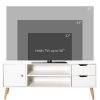 HOMCOM TV Stand for TVs up to 50