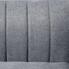 HOMCOM 3 Seater Sofa Bed, Convertible Linen Fabric Sofa Couch, Click Clack Sofabed with Adjustable Split Backrest for Living Room, Bedroom, Guest Room