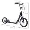 HOMCOM Kids Scooter, Teen Kick Scooter with Rubber Wheels, 16