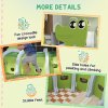 AIYAPLAY Kids Play Tunnel, Toddler Tunnel for Ages 3-6 Crawl and Climb, Play Tunnel for Kids with Crocodile Design, Kids Indoor Outdoor Playground, Green