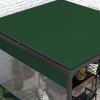 Outsunny 2 Pack Pergola Gazebo Side Panels with Large Window, for 3(m) Long Garden Pergola, 3x2m Gazebo Side Curtains Replacement, Green