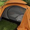 Outsunny 1-2 Man Camping Tent, Dome Tent with Removable Rainfly and Aluminium Frame, 2000mm Waterproof, Portable with Bag, for Fishing Hiking Festival, Orange