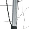 SPORTNOW 6ft x 4ft Football Goal, Football Net for Garden, Training Goal with Ground Stakes, Steel Frame