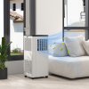 HOMCOM 7000 BTU Air Conditioning Unit, Smart Home WiFi App Compatible, 3-in-1 Portable Air Conditioner, Dehumidifier, Cooling Fan with 24H Timer, Remote, LED Display, 2 Speeds, Window Kit, 15m²