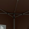 Outsunny 3 x 3 Meters Pop Up Water Resistant Gazebo Wedding Camping Party Tent Canopy Marquee with Carry Bag and 2 Windows, Coffee