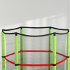 HOMCOM 4.6FT Kids Trampoline for Toddlers Outdoor Indoor w/ Enclosure Net, Steel Frame, for Ages 3-6 Years