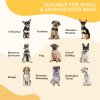 PawHut Dog Pen 8 Panels Puppy Pen Heavy Duty Pet Playpen for Indoor Outdoor for Dogs, Rabbits, Ducks 80cm High
