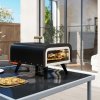 Outsunny Outdoor Tabletop Gas Pizza Oven with 12