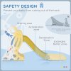 AIYAPLAY Kids Slide Freestanding Toddler Slide Space Theme for Indoor Outdoor Ages 1.5-3 Years - Blue