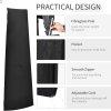 Outsunny Garden Parasol Cover Waterproof Outdoor Cantilever Banana Umbrella Protector 300D Oxford Fabric 240 x 48/70 cm for 3 m Cantilever Parasol