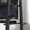 SPORTNOW 3-Tier Dumbbell Rack, Versatile Weight Rack with 4 Weight Rods for Dumbbells, Kettlebells and Plates (Rack Only)