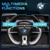 HOMCOM BMW i4 Licensed 12V Electric Car for Kids, Kids Electric Ride-on with Remote Control, Suspension Wheels, Music, Horn, Lights, MP3 Slot, Portable Battery, for Ages 3-6 Years - Black