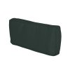 Outsunny Replacement Cushion Covers for Garden Sofa Set, Garden Rattan Sofa Cushion Polyester Cover Replacement Outdoor - No Cushion Included, Grey