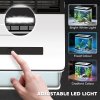 PawHut Aquarium, 28L Glass Fish Tank with Filter, LED Lighting, Water Pump, for Bettas, Guppies, Mini Parrot Fishes, Shrimp, Goldfish, 38 x 26 x 39.5cm