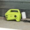Outsunny 1600W High Pressure Washer, 130 Bar Pressure, 390 L/h Flow, Portable Power Washer Jet Wash Cleaner with Adjustable Nozzle, 6M Hose, Handle for Home Patio Car Driveway, Green