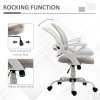 Vinsetto Office Chair, Ergonomic Computer Desk Chair, Swivel Work Task Mesh Chair with Lumbar Back Support, Adjustable Height, for Home Office Study, Grey