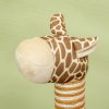 PawHut Cat Tree for Indoor Cats Cute Giraffe Kitten Play Tower w/ Scratching Posts, Tunnel, Toy Ball, 48.5 x 34.5 x 101cm - Beige