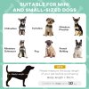 PawHut Cooling Raised Dog Bed, Elevated Pet Bed with Breathable Mesh, UV Protection Canopy, Foot Pads, for Indoor Outdoor, Mini, Small Dog, 61 x 46 x 63cm - Light Grey