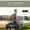 Outsunny Camping Tent, 3-4 Man Family Dome Tent, 2000mm Waterproof, with Carry Bag and Top Hook, for Fishing Hiking Festival, Quick Setup, Green