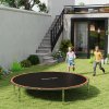 SPORTNOW Trampoline Replacement Mat with Eight Rows of Stitching, Spring Pull Tool, 54 V-Hooks, for 10ft Trampoline, Using 14cm Springs, Trampoline Jumping Mat, Orange