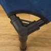 PawHut Raised Dog Bed Cat Elevated Lifted Puppy Pet Elevated Cot Portable Camping Basket - Blue (Medium)