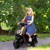 AIYAPLAY 6V Kids Electric Motorbike, Ride on Motorbike with Headlight, Music, Forward Reverse, Training Wheels, for Ages 18-36 Months, Black