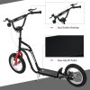 HOMCOM Stunt Scooter, Kids Scooter, 12