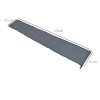 Outsunny Parasol Cover, Cantilever Umbrella Cover for 2-3.5 m Parasols, 420D Oxford Fabric Banana Umbrella Protector with Zipper for Outdoor Garden, Patio, Grey
