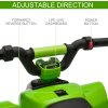HOMCOM 6V Kids Electric Ride on Car All Terrain Vehicle Toy Quad Bike w/ Forward Reverse Functions Toddlers for 18-36 Months Old Green