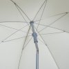 Outsunny 2.2m Beach Umbrella, Portable Parasol with Tilting Function, Outdoor Sunshade Shelter with 8 Ribs for Garden, Pool and Patio, Cream White