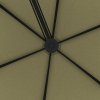 Outsunny 3(m) Cantilever Parasol with Solar LED and Easy Lever, Garden Parasol Umbrella with Cross Base and Waterproof Cover, Outdoor Sun Shades, Beige