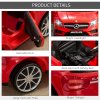 HOMCOM Mercedes Benz GLA Licensed 6V Kids Electric Ride On Car Toy with Remote Control Music Headlight for 3 Years Old Red