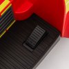 AIYAPLAY Ride on Fire Truck, 12V Kids Electric Car with Sirens, Flashing Lights, Firefighting Tools, Music, Horn, Slow Start, Gift for Boys and Girls, Red