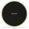 SPORTNOW Trampoline Replacement Mat with Eight Rows of Stitching, Spring Pull Tool, 54 V-Hooks, for 10ft Trampoline, Using 14cm Springs, Trampoline Jumping Mat, Green