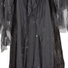 HOMCOM 195cm Winged Grim Reaper Outdoor Halloween Decoration, Halloween Animatronic with Sound Activated, Light Up Eyes, Sound Effects, Animated Prop for Haunted House