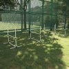 PawHut Dog Agility Equipment Training Height Adjustable Jumps Hurdle 4 Pieces with Carrying Bag for Outdoor, White